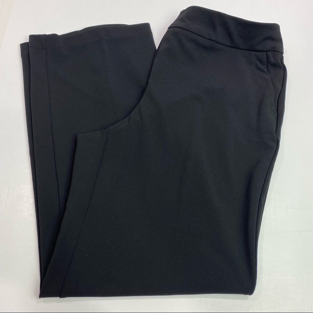 Addition Elle women’s plus size 1X tall black pull on dress pant New